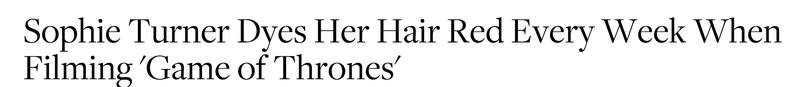 Illustration for article titled TFW You Find Out a Fave Redheaded Celeb Is Really (GASP!) a Blonde